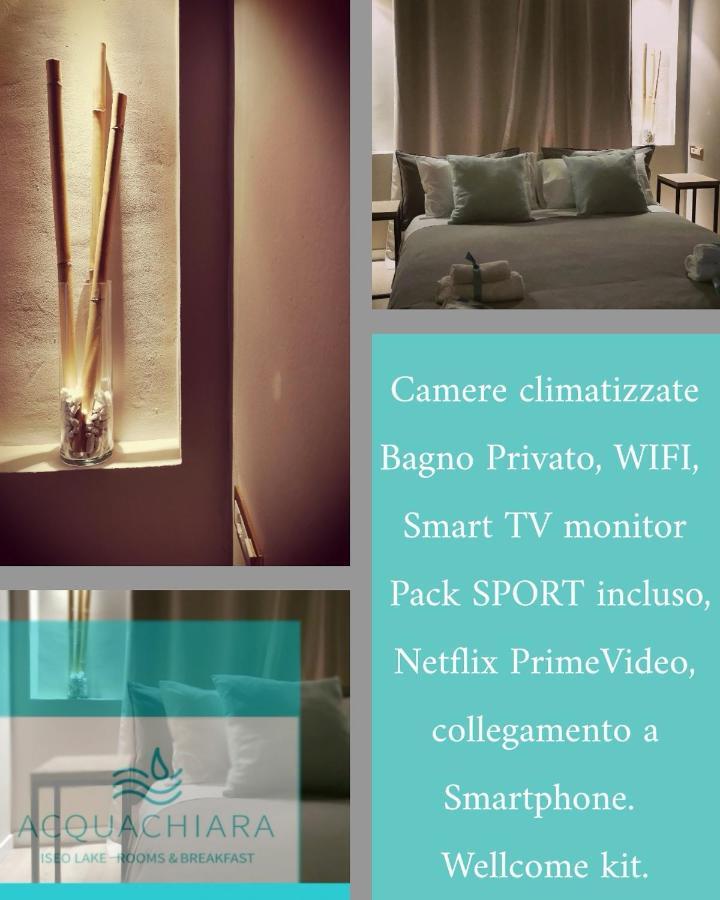 Acquachiara Iseo Deluxe Bed & Breakfast Iseo Center With Garden And Parking Inside Foresteria Екстериор снимка