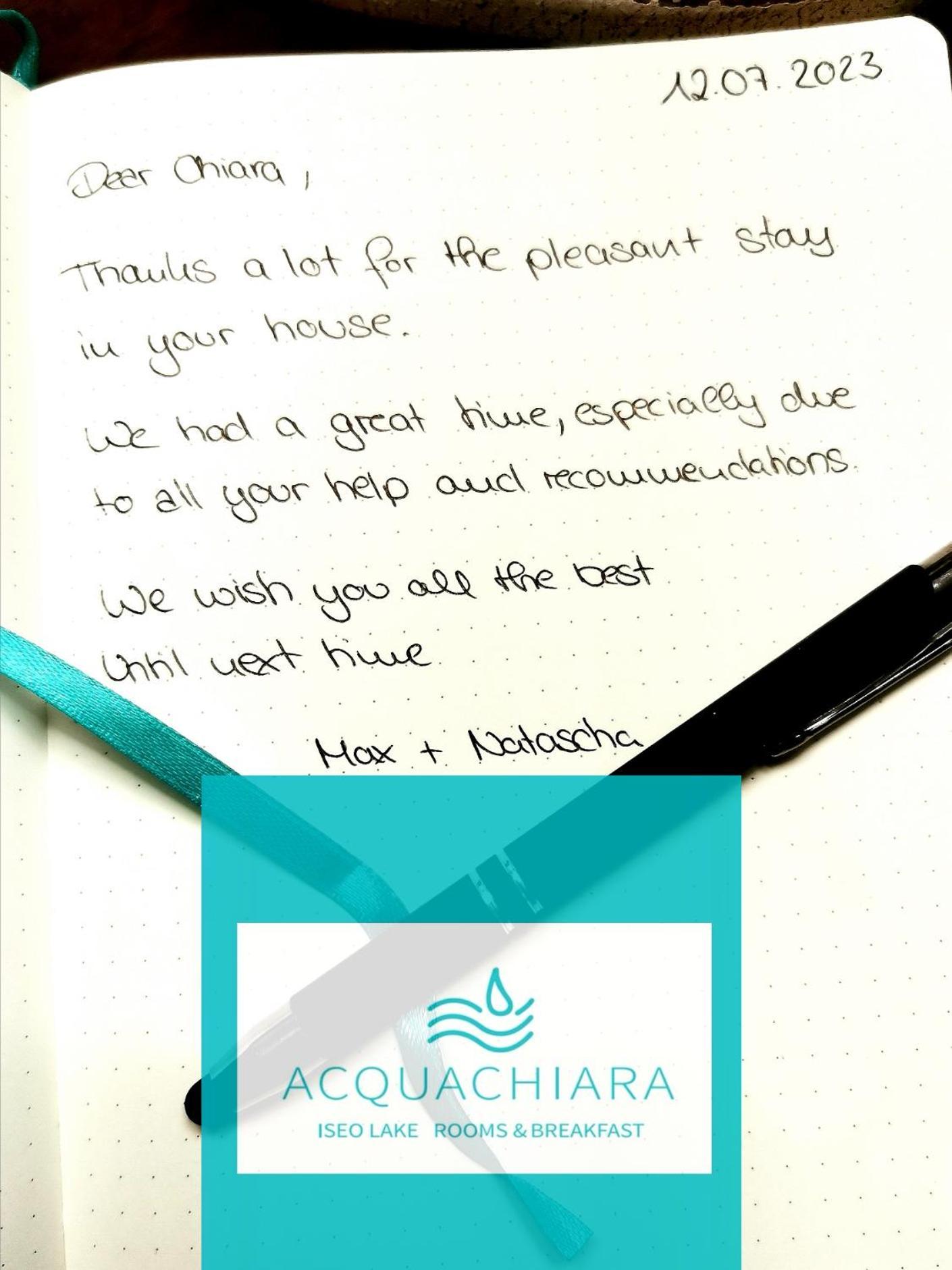 Acquachiara Iseo Deluxe Bed & Breakfast Iseo Center With Garden And Parking Inside Foresteria Екстериор снимка