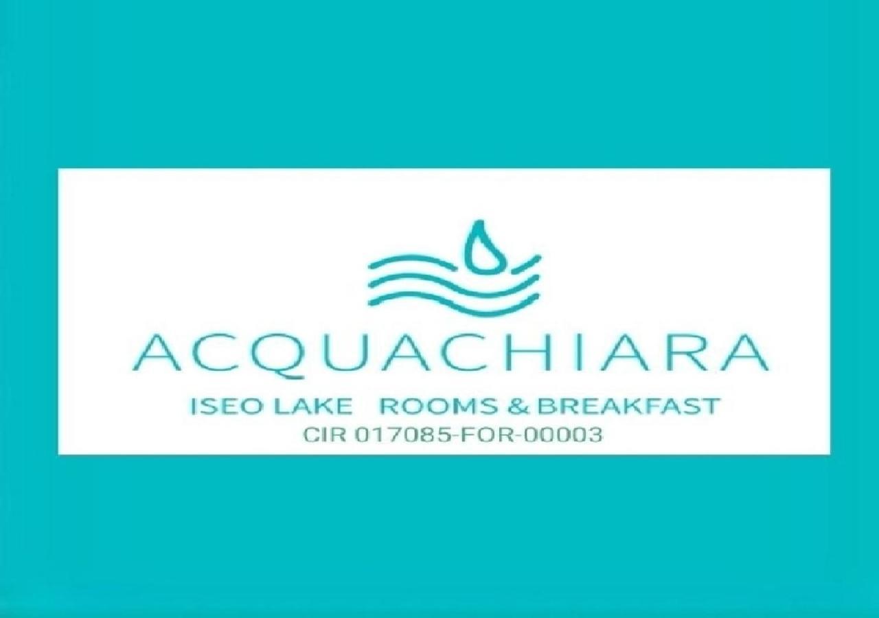 Acquachiara Iseo Deluxe Bed & Breakfast Iseo Center With Garden And Parking Inside Foresteria Екстериор снимка