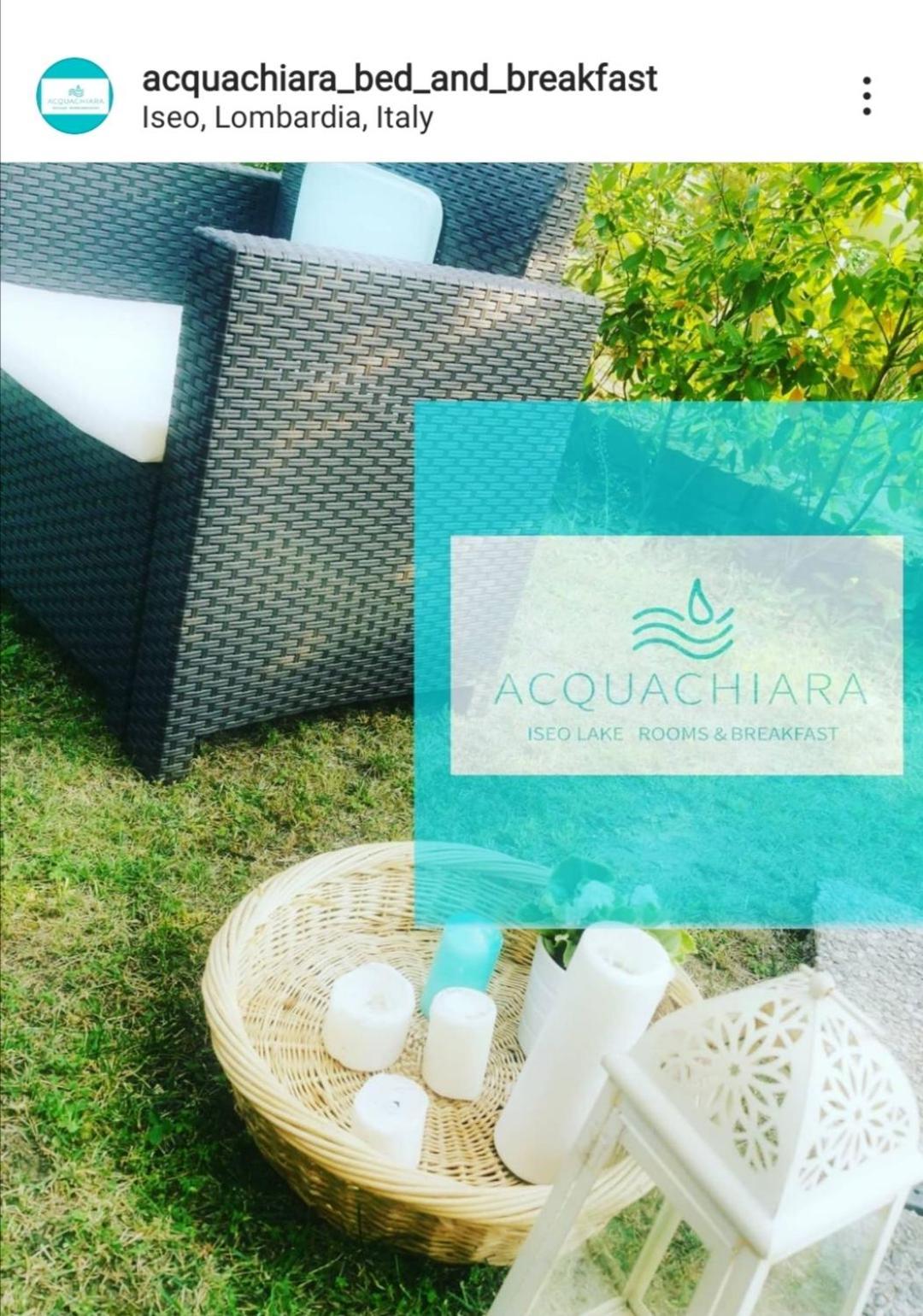 Acquachiara Iseo Deluxe Bed & Breakfast Iseo Center With Garden And Parking Inside Foresteria Стая снимка