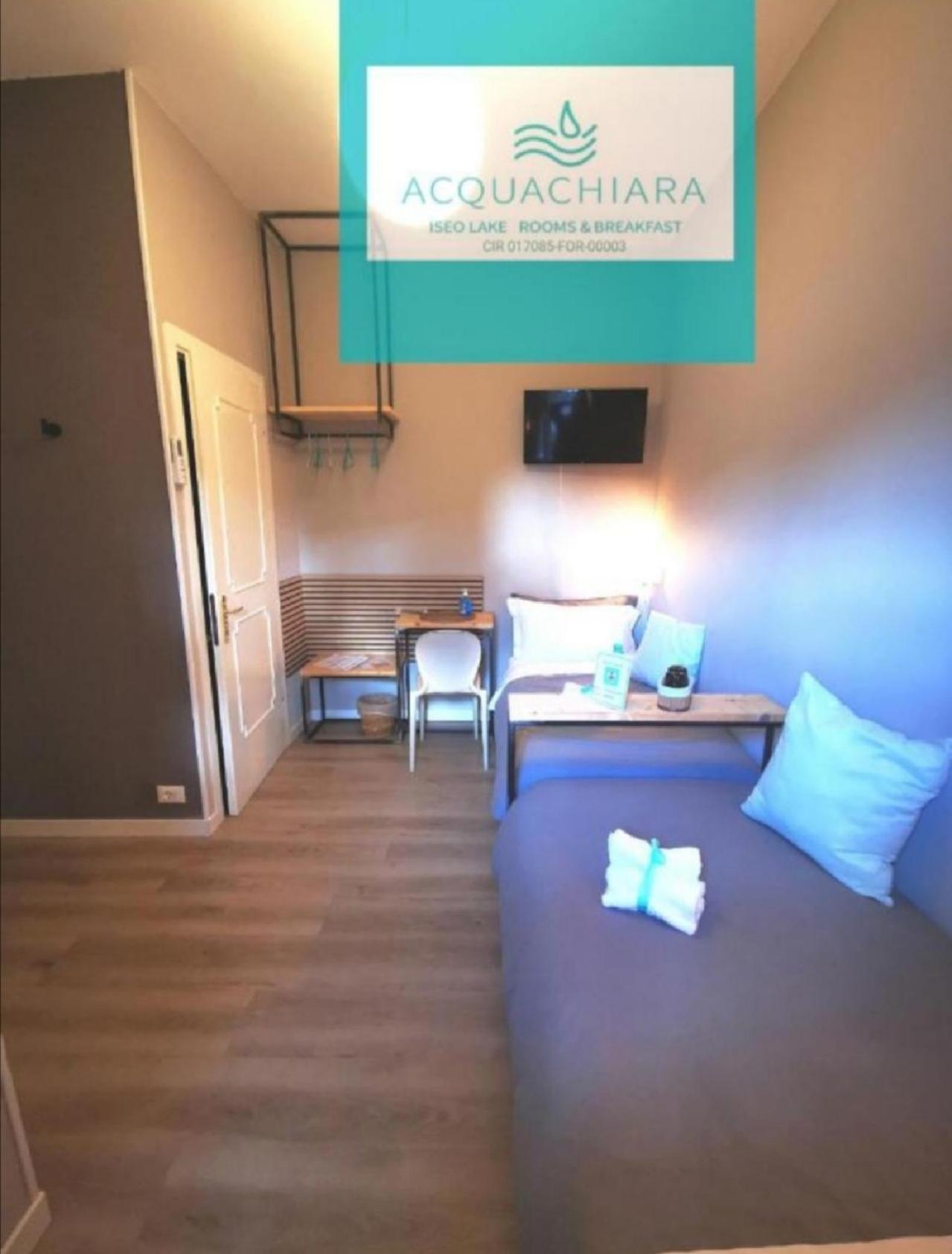 Acquachiara Iseo Deluxe Bed & Breakfast Iseo Center With Garden And Parking Inside Foresteria Стая снимка