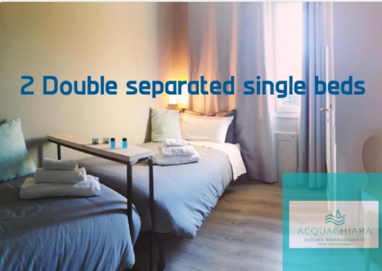 Acquachiara Iseo Deluxe Bed & Breakfast Iseo Center With Garden And Parking Inside Foresteria Стая снимка