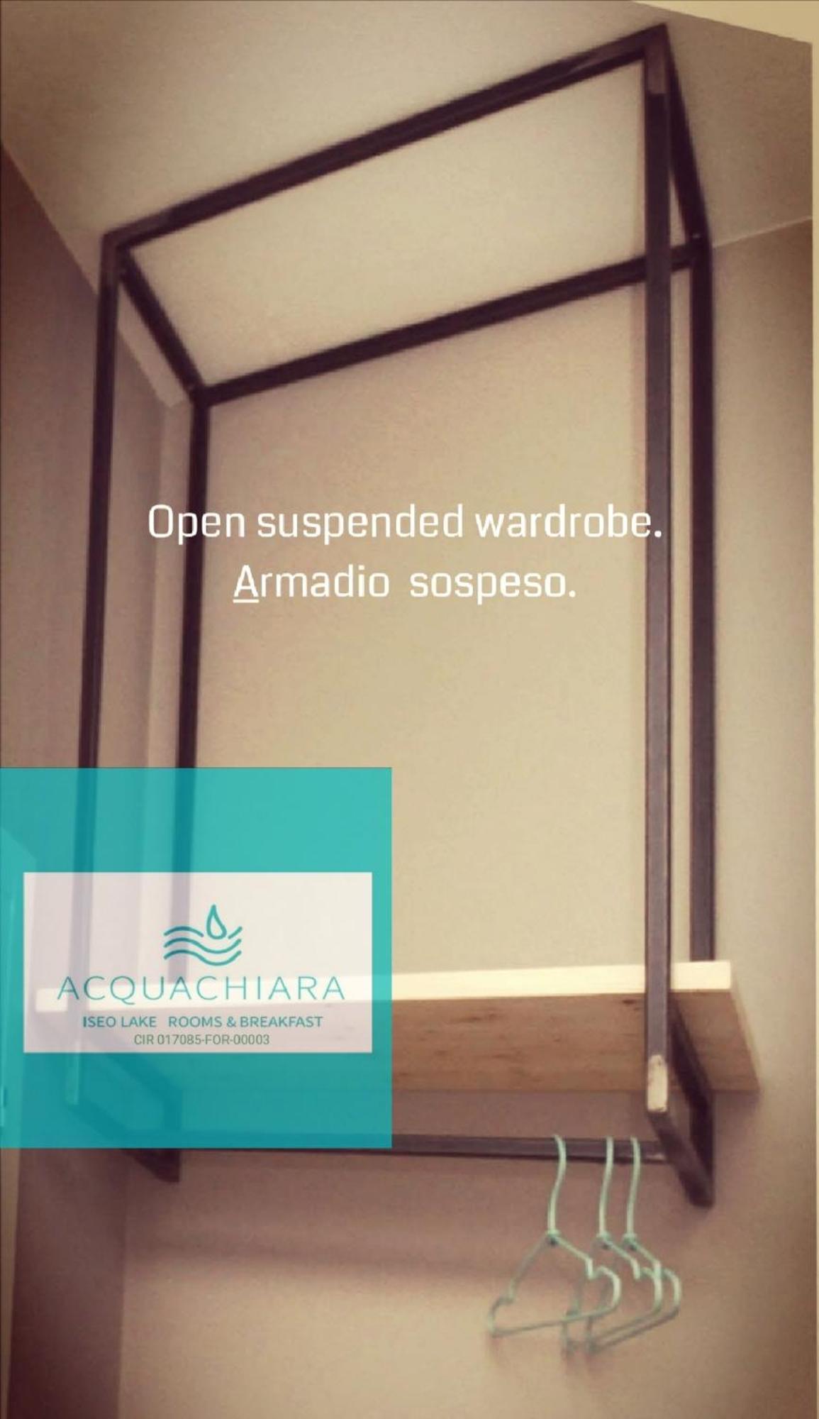Acquachiara Iseo Deluxe Bed & Breakfast Iseo Center With Garden And Parking Inside Foresteria Стая снимка